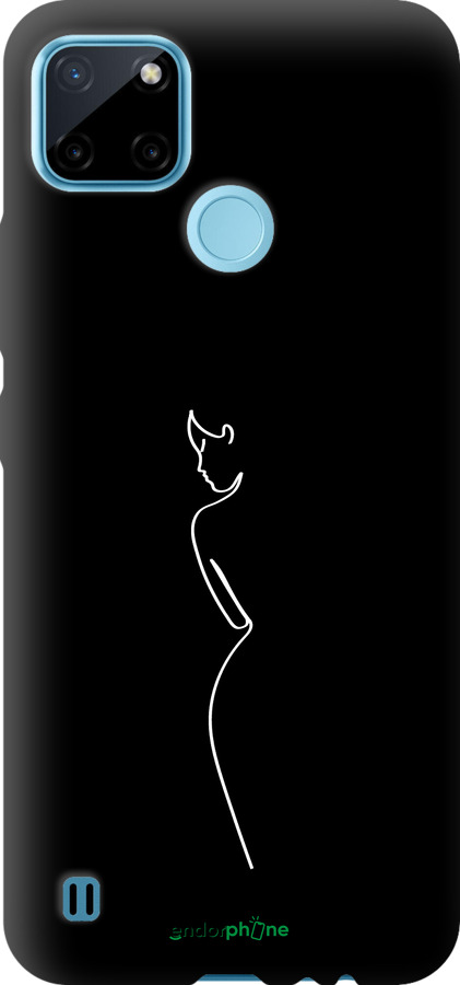 TPU чехол Силуэт1 для Realme C25Y - 4590b-2553 изображение 