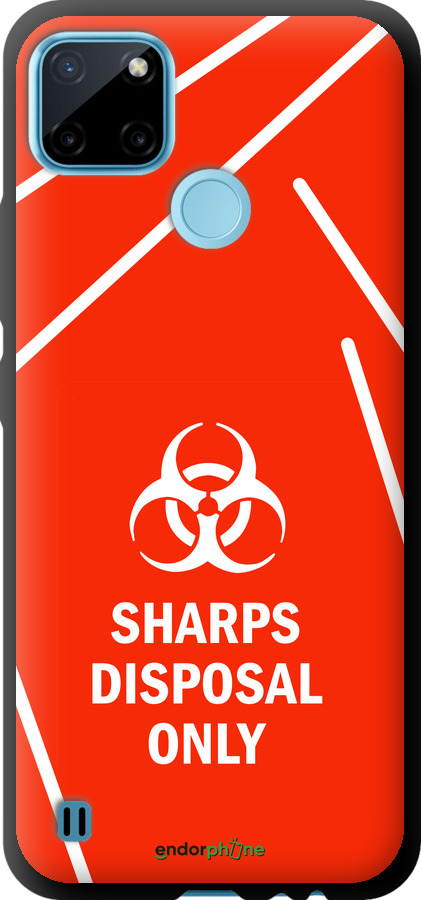TPU чехол biohazard 27 для Realme C25Y - 4843b-2553 изображение 