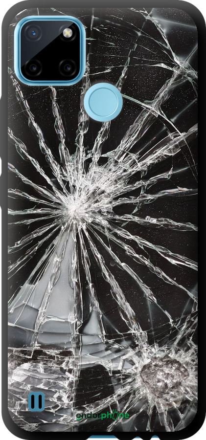 TPU чехол Glass для Realme C25Y - 6608b-2553 изображение 