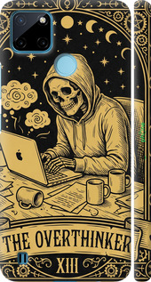 3D пластиковый матовый чехол The Overthinker для Realme C25Y - 6774m-2553 изображение 