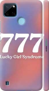 3D пластиковый матовый чехол 'Aesthetic Aura Gradient 777 Lucky Energy' для Realme C25Y изображение 5