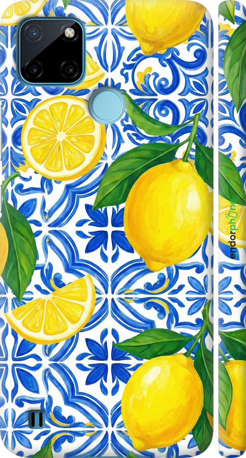 3D пластиковый матовый чехол Grocery Girl Italian Summer для Realme C25Y - 6766m-2553 изображение 