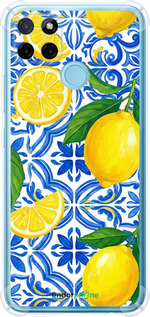 Силіконовий протиударний с посиленими кутами чехол Grocery Girl Italian Summer для Realme C25Y - 6766sp-2553 изображение 