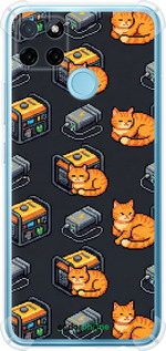 Силикон с усиленными углами чехол Autonomous Zone для Realme C25Y - 6771sp-2553 изображение 