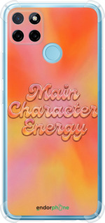 Силикон с усиленными углами чехол Aura Gradient Main Character Energy Aesthetic Y2K для Realme C25Y - 6783sp-2553 изображение 