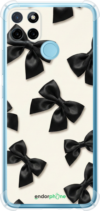 Силіконовий протиударний с посиленими кутами чехол Dark Coquette для Realme C25Y - 6765sp-2553 изображение 