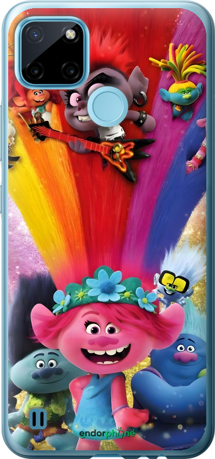 2D пластиковий чехол Тролі для Realme C25Y - 6343t-2553 изображение 