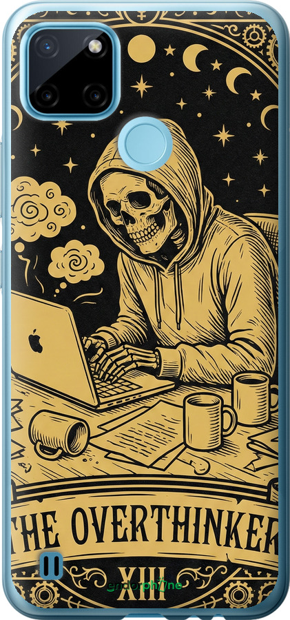 2D пластиковий чехол The Overthinker для Realme C21Y - 6774t-2472 изображение 