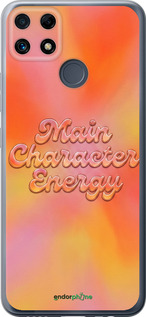 Силиконовый чехол Aura Gradient Main Character Energy Aesthetic Y2K для Realme C25 - 6783u-3613 изображение 
