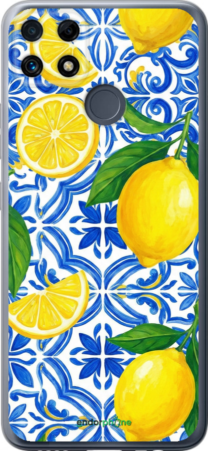 Силиконовый чехол Grocery Girl Italian Summer для Realme C25s - 6766u-3679 изображение 