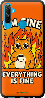 TPU чехол Funny Cat для Realme C3 - 6786b-1889 изображение 