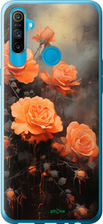 2D пластиковий чехол Оранжеві троянди для Realme C3 - 5944t-1889 изображение 