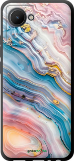 TPU чехол Мрамор красивый для Realme C30 - 6376b-2700 изображение 