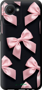 TPU чехол Coquette Ribbons Dark Coquette для Realme C30 - 6767b-2700 изображение 