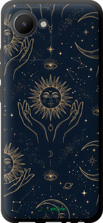 TPU чехол Celestial Harmony: Sun & Moon Gold Mystic Pattern для Realme C30 - 6778b-2700 изображение 