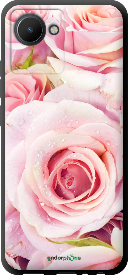 TPU чехол Троянди для Realme C30 - 525b-2700 изображение 