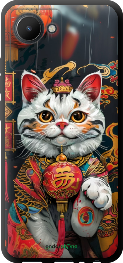 TPU чехол China Cat v2 для Realme C30 - 6135b-2700 изображение 