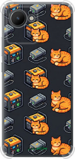 Силикон с усиленными углами чехол Autonomous Zone для Realme C30 - 6771sp-2700 изображение 