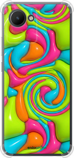 Силикон с усиленными углами чехол Y2K Jelly Dream для Realme C30 - 6780sp-2700 изображение 