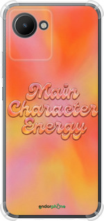 Силикон с усиленными углами чехол Aura Gradient Main Character Energy Aesthetic Y2K для Realme C30 - 6783sp-2700 изображение 