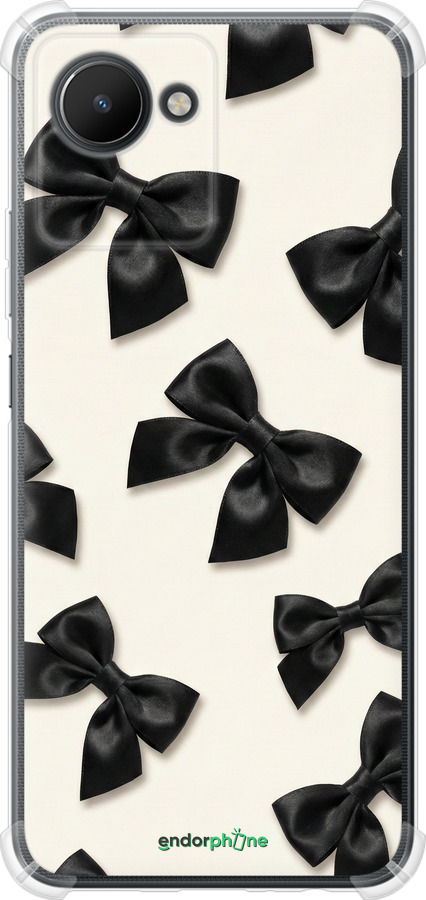 Силикон с усиленными углами чехол Dark Coquette для Realme C30 - 6765sp-2700 изображение 