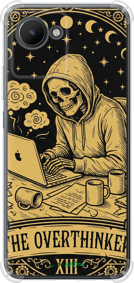 Силіконовий протиударний с посиленими кутами чехол The Overthinker для Realme C30 - 6774sp-2700 изображение 