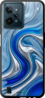 TPU чехол 'Liquid Chrome' для Realme C31 изображение 3