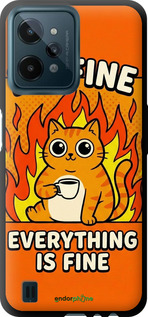 TPU чехол Funny Cat для Realme C31 - 6786b-2593 изображение 