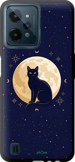 TPU чехол Cute Cat Celestial/Witchy для Realme C31 - 6787b-2593 изображение 