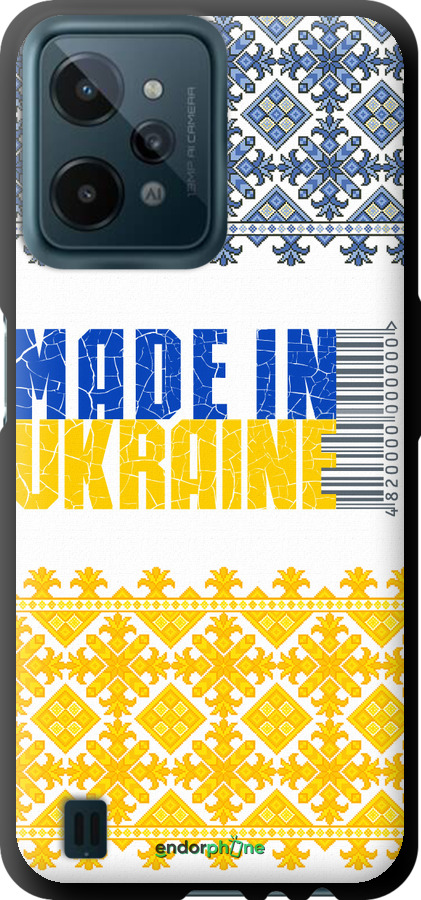 TPU чехол Made in Ukraine  для Realme C31 - 1146b-2593 изображение 