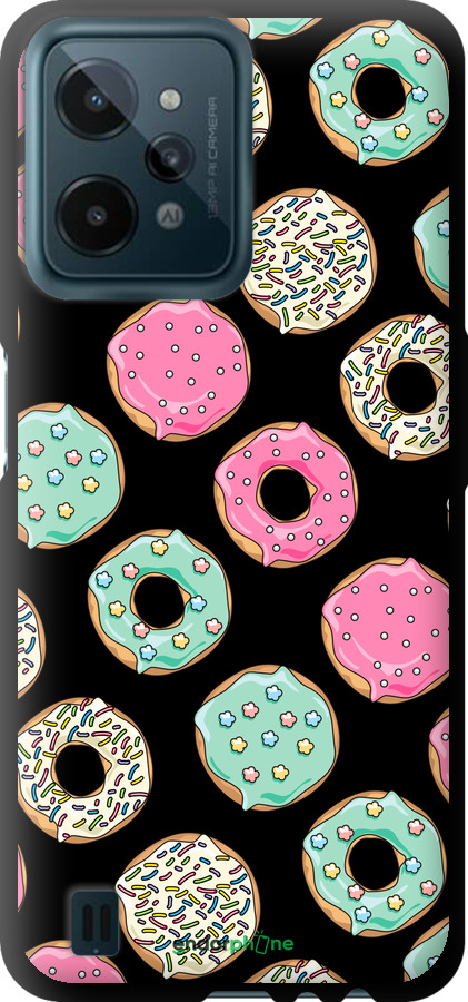 TPU чехол Пончики 1 для Realme C31 - 4657b-2593 изображение 