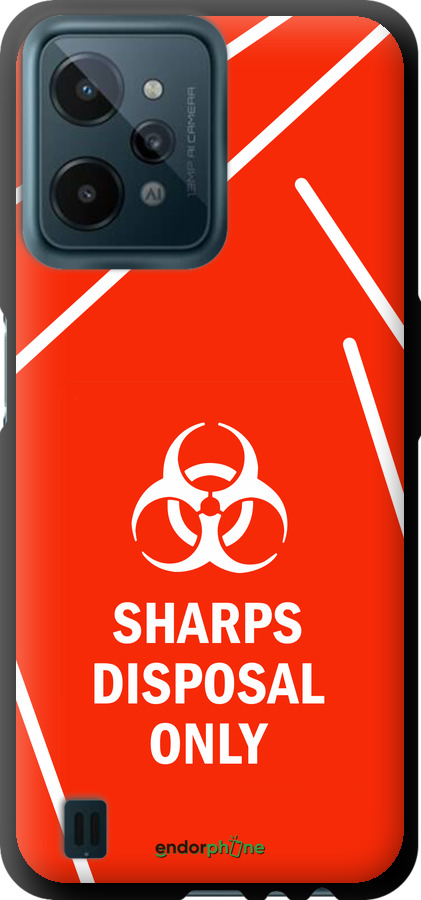 TPU чехол biohazard 27 для Realme C31 - 4843b-2593 изображение 