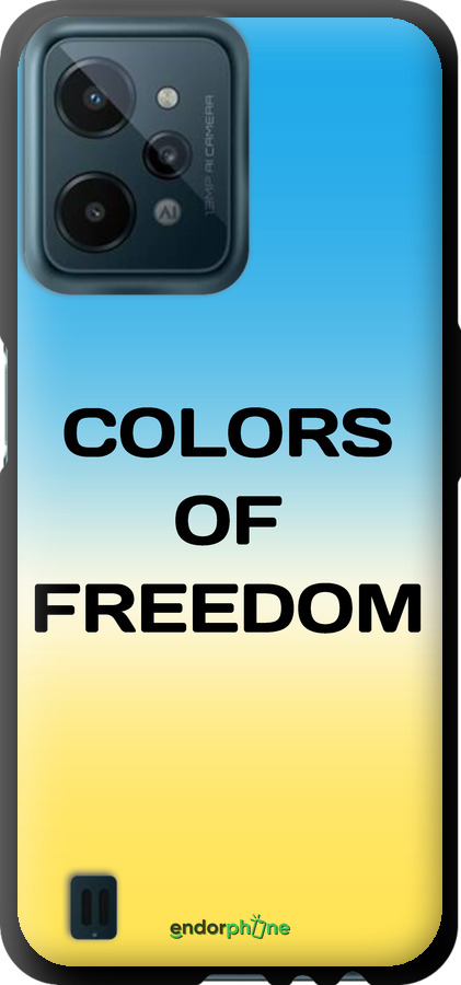 TPU чехол Colors of Freedom для Realme C31 - 5453b-2593 изображение 