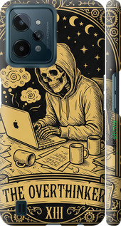 3D пластиковый матовый чехол The Overthinker для Realme C31 - 6774m-2593 изображение 