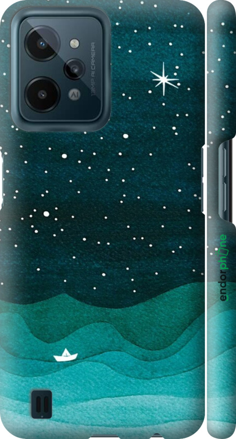 3D пластиковий матовий чехол № 5412 для Realme C31 - 5412m-2593 изображение 