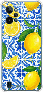 Силіконовий протиударний с посиленими кутами чехол Grocery Girl Italian Summer для Realme C31 - 6766sp-2593 изображение 