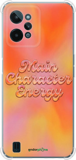 Силикон с усиленными углами чехол Aura Gradient Main Character Energy Aesthetic Y2K для Realme C31 - 6783sp-2593 изображение 