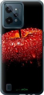 Силиконовый чехол Яблоко для Realme C31 - 6022u-2593 изображение 