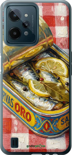 Силиконовый чехол Vintage Sardine Tin Phone для Realme C31 - 6772u-2593 изображение 