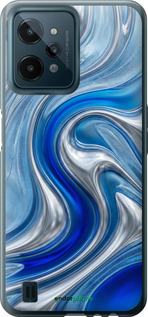 Силиконовый чехол Liquid Chrome для Realme C31 - 6781u-2593 изображение 