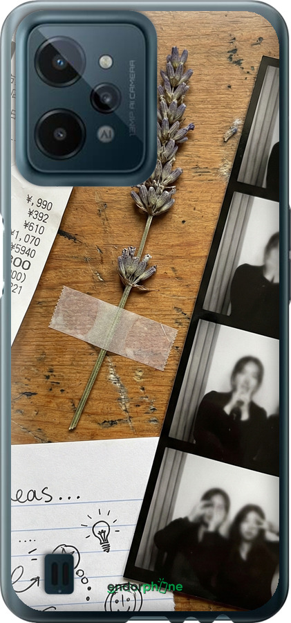 Силіконовий чехол Aesthetic Scrapbook Collage для Realme C31 - 6773u-2593 изображение 