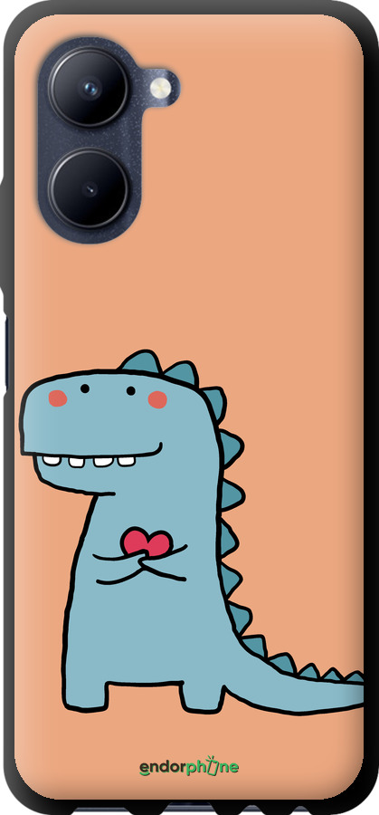 

TPU schwarz Hülle Drache für ihn" für Realme C33", Rot
