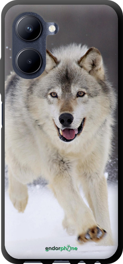 TPU чехол Бегущий волк для Realme C33 - 826b-2870 изображение 