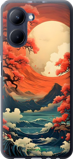 Силиконовый чехол Природа японии для Realme C33 - 6327u-2870 изображение 