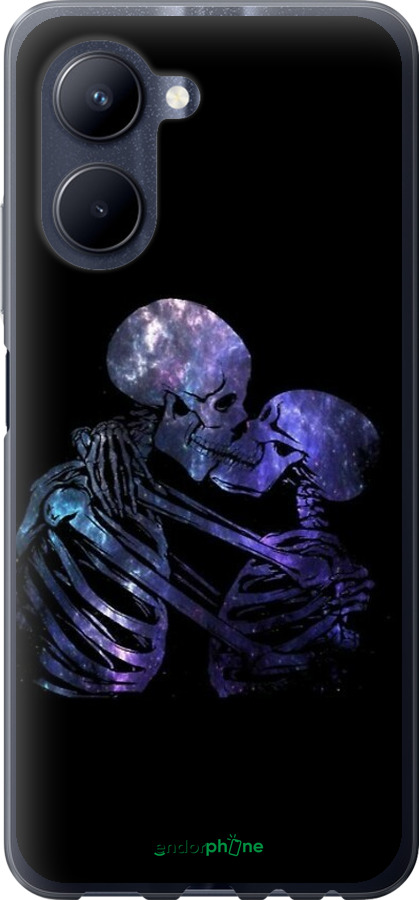 Силиконовый чехол С изображением скелета для Realme C33 - 6537u-2870 изображение 