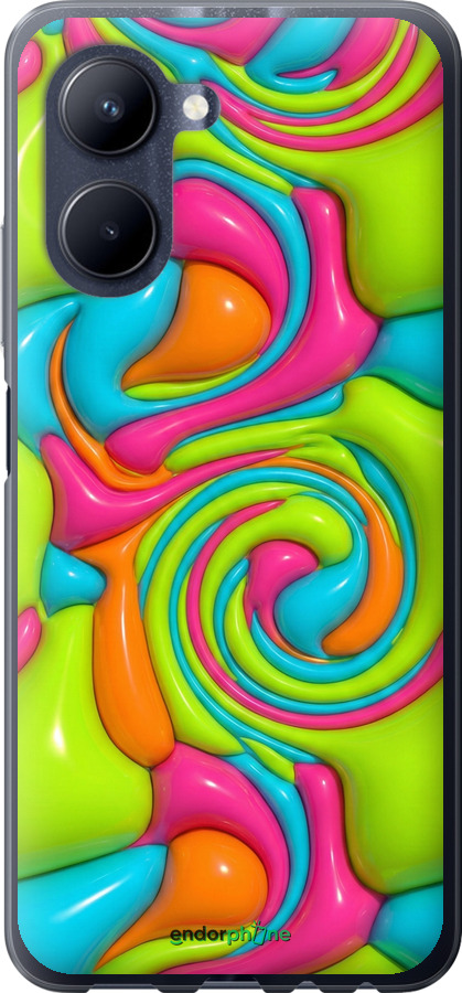 Силиконовый чехол Y2K Jelly Dream для Realme C33 - 6780u-2870 изображение 