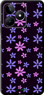 TPU чехол с  цветами для Realme Note 50 - 6258b-3752 изображение 