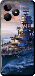 TPU чехол Військовий корабель, world of tanks, wargaming для Realme C53 - 6461b-3128 изображение 