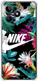 Силикон с усиленными углами чехол Nike для Realme C51 - 6378sp-3467 изображение 