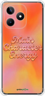 Силикон с усиленными углами чехол Aura Gradient Main Character Energy Aesthetic Y2K для Realme C51 - 6783sp-3467 изображение 